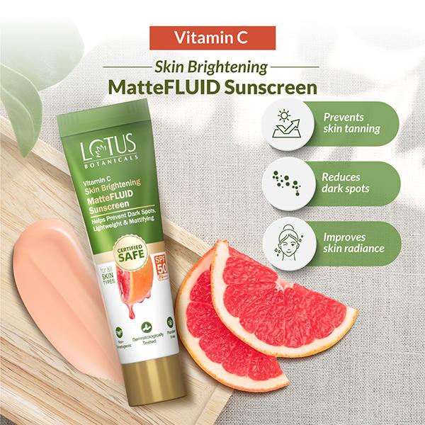Lotus Botanicals Skin Brightening Vitamin C Face Care Mini kit, All Skin Types 1's - Face Moisturizers