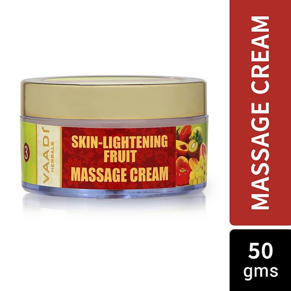 Vaadi Herbals Skin-Lightening Fruit Massage Cream 50 gm - Face Creams