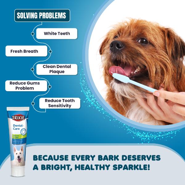 Trixie Dog Toothpaste with Mint 100 gm - Pet Grooming