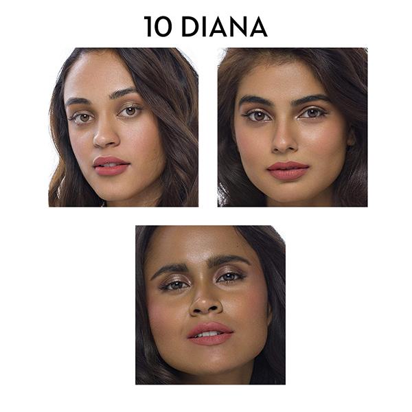SUGAR Cosmetics Mettle Satin Lipstick - 10 Diana (Peachy Pink) 2.2 gm - Lipsticks
