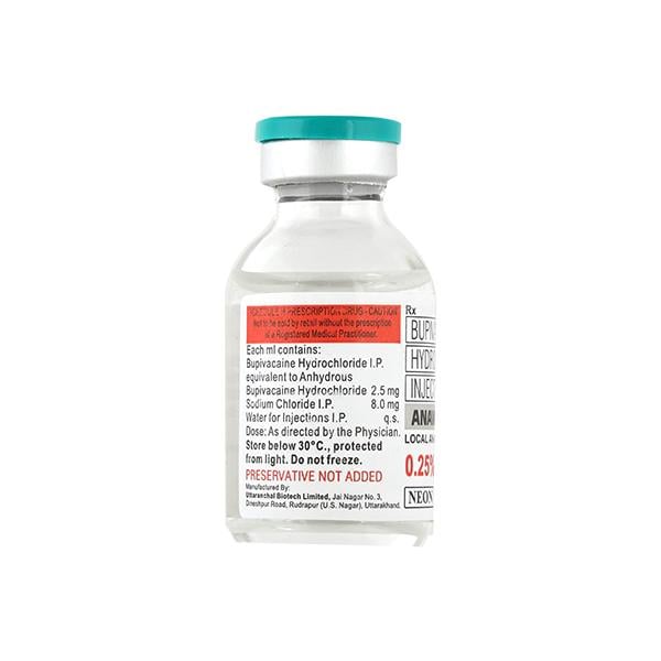 Anawin 0.25mg Injection 20ml - Anaesthesia - Local-Ana