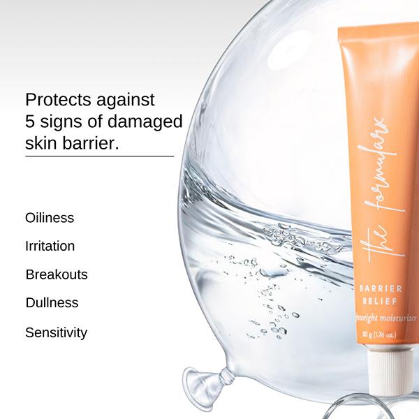 The Formularx Barrier Relief Ceramide Lightweight Moisturizer for Oily, Acne Prone & Sensitive Skin 50 gm - Face Moisturizers