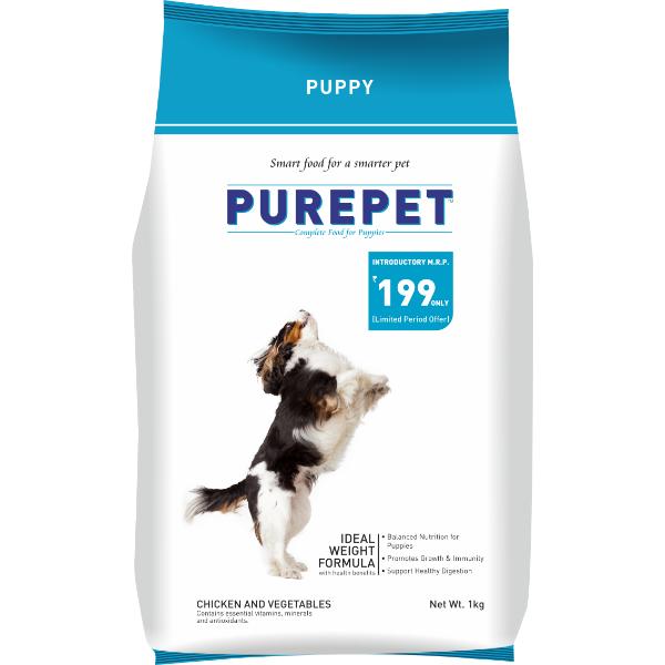 Netmeds | Purepet Chicken & Vegetables Puppy Dog Food 1 kg