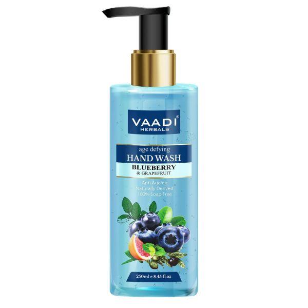 Vaadi Herbals Age Defying Blueberry & Grapefruit Hand Wash 250 ml - Hand Wash & Soaps
