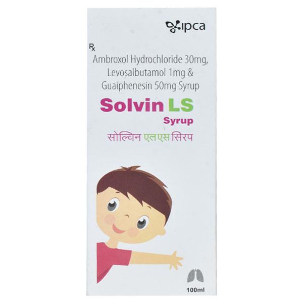 Solvin LS Syrup 100ml - Cough And Cold-Cou