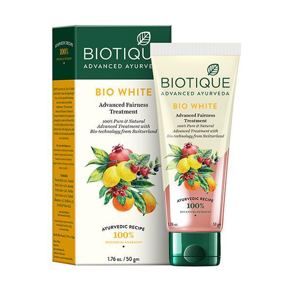 Netmeds | Biotique Bio White Advanced Fairness Treatment 50 gm