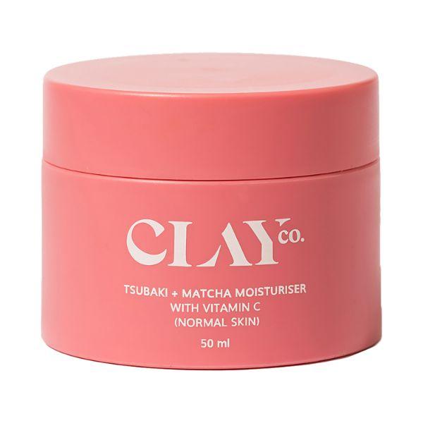 Clayco Tsubaki + Matcha Moisturiser With Vitamin C (Normal Skin) 50 ml - Face Moisturizers