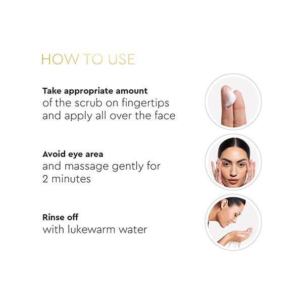 VLCC Clinic Bright Perfect Face Scrub 100 gm - Scrubs & Exfoliants