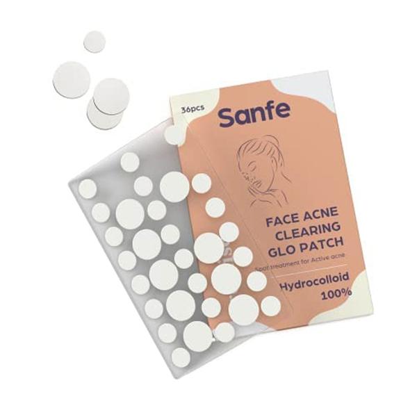 Netmeds | Sanfe Face Acne Glo Patch (Pack of 36) 1's