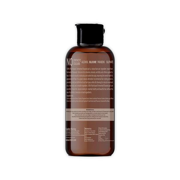 Ktein Natural 100% Plant Based Fermented Flaxseed Gel 200 ml - Hair Gels & Waxes