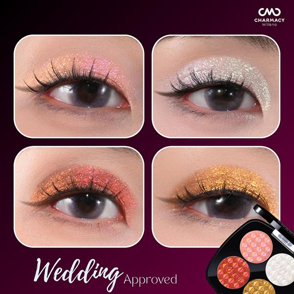 Charmacy Milano Insane Quad Eyeshadow Palette- 04 3.6 g - Eye Shadow Palettes