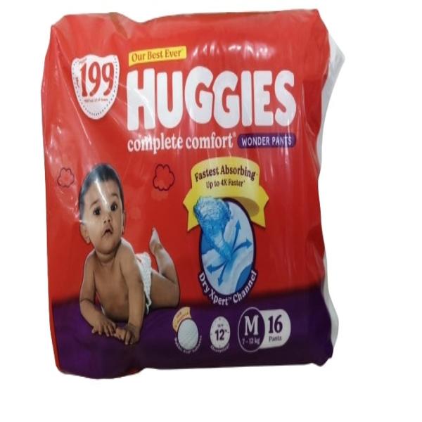 Huggies Complete Comfort Wonder Diaper Pants (M) 16's - Diapers & Wipes