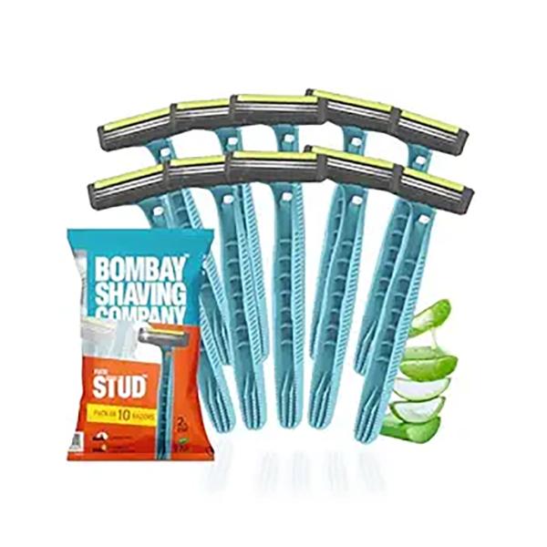 Netmeds | Bombay Shaving Company Flexi Smooth Stud Razor 10's
