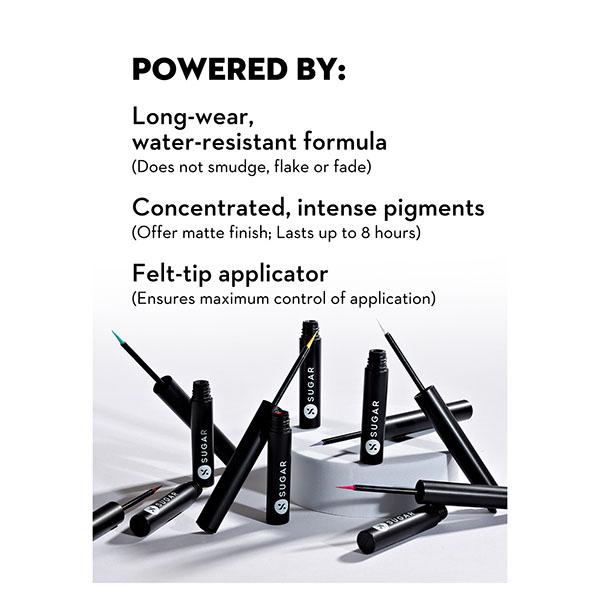 SUGAR Cosmetics Eye Lit You So! Vivid Eyeliner - 02 Orange Honey (Bright Orange) 1.7 ml - Eyeliners