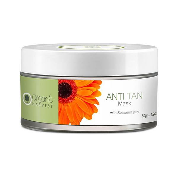 Organic Harvest Anti Tan Face Mask 50 gm - Masks & Peels