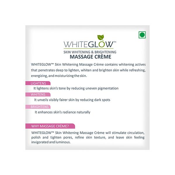 Lotus Herbals Whiteglow Skin Whitening & Brightening Massage Creme 60 gm - Face Creams