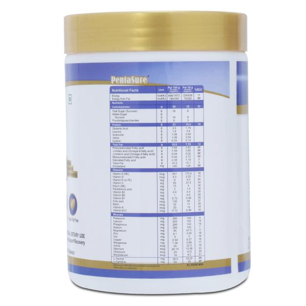PentaSure Complete Balanced Nutrition Powder - Vanilla Flavour 400 g - Daily Health Drinks