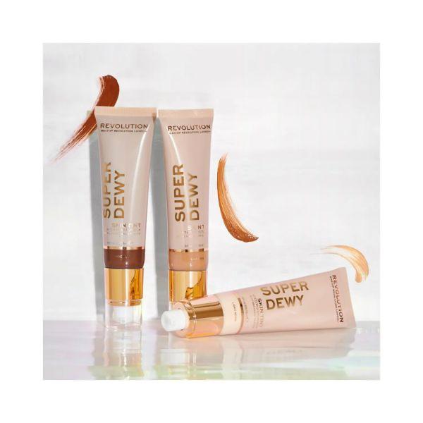 Makeup Revolution Superdewy Tinted Moisturiser - Fair 55 ml - Foundation