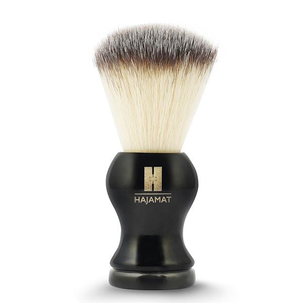 Netmeds | Hajamat Luxurious Black with Imitation Badger Hair Shaving Brush 1's