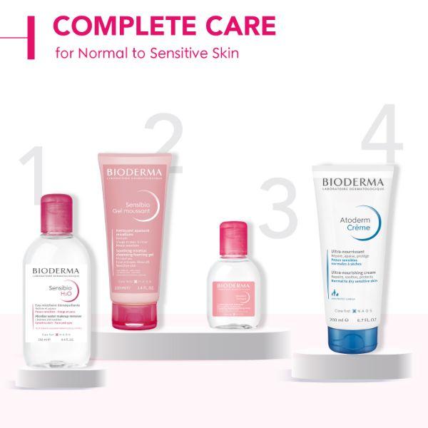 Bioderma Sensibio Face Gel Moussant 100 ml - Face Gels