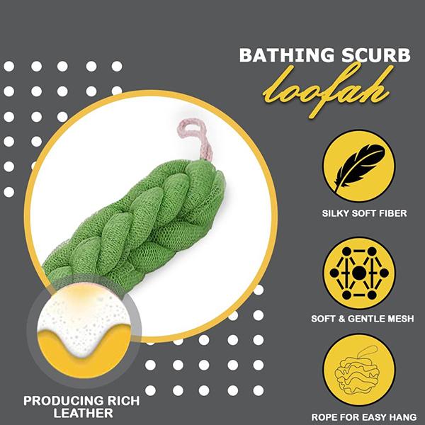 Bronson Professional Loofah Belt Back Scrubber for Bathing 1's - Loofahs & Sponges