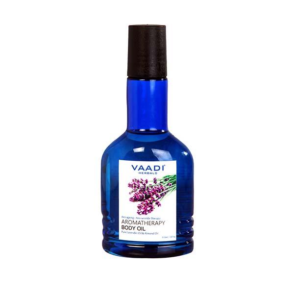 Aromatherapy Body Oil-Lavender & Almond Oil 110 ml - Essential Oils