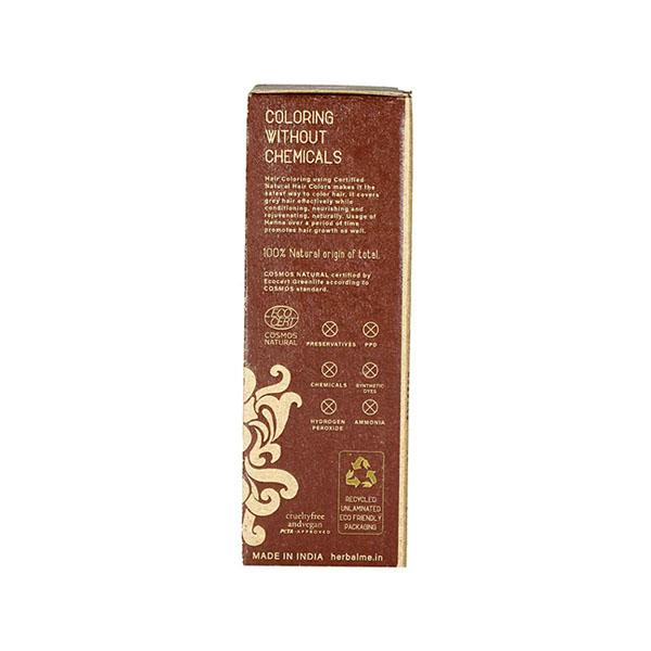 HM Herbal Me Nut Brown Certified natural Hair Colour 200 gm - Powder