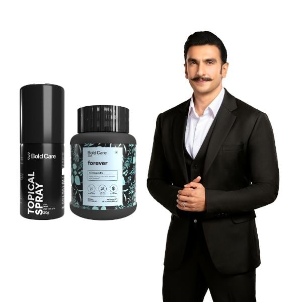 Bold Care All Round Stamina Booster Combo Pack (Forever Tablet 60's + Extend Delay Spray 20 gm) - Sexual Healthcare