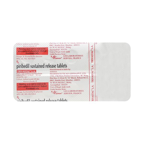Trivastal LA Tablet 10'S - Parkinsonism-Apd