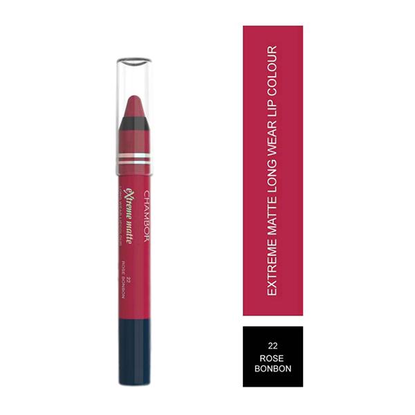 Netmeds | Chambor Extreme Matte Long Wear Lipcolor + Hyaluronic Acid - 22, 2.8gm