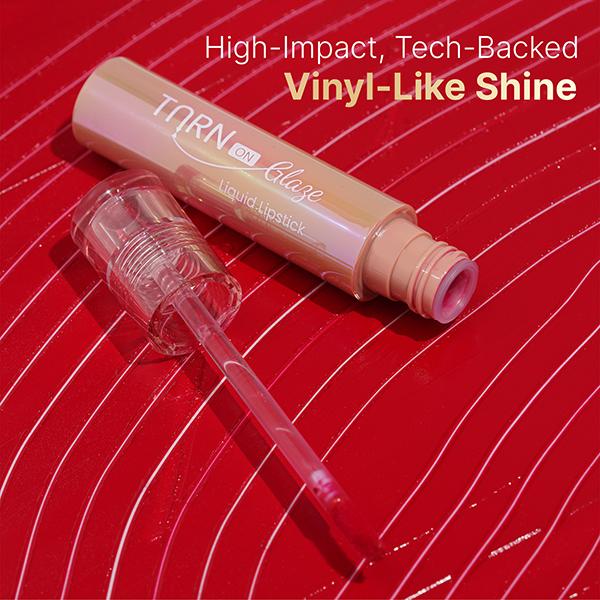 Swiss Beauty Select Turn On Glaze Liquid Lipstick, Vinyl-Like-Shine Quite Coral 3 ml - Liquid Lipsticks