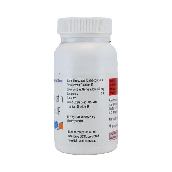 AZTOR 40 Tablet 90's - High Cholesterol-Dys