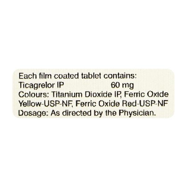 TICASPAN 60 Tablet 10's - Blood Clot-Ant