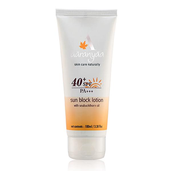 Netmeds | Aaranyaa Sun Block Lotion SPF 40 100 gm