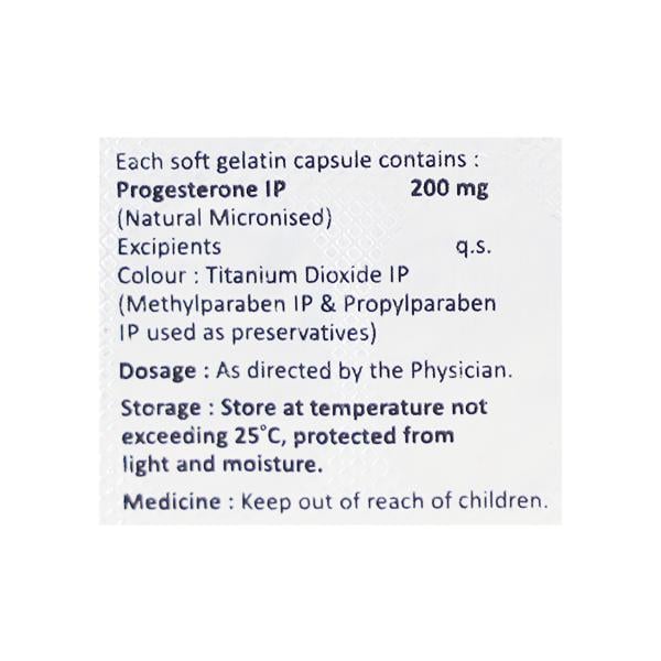 Nugest 200mg Capsule 10'S - Hormonal Therapy-Oes
