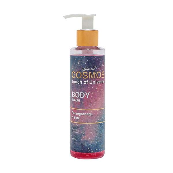 Cosmos by Bewakoof Refreshing Body Wash Powered By Pomegranate & Zinc 200 ml - Shower Gels & Body Wash