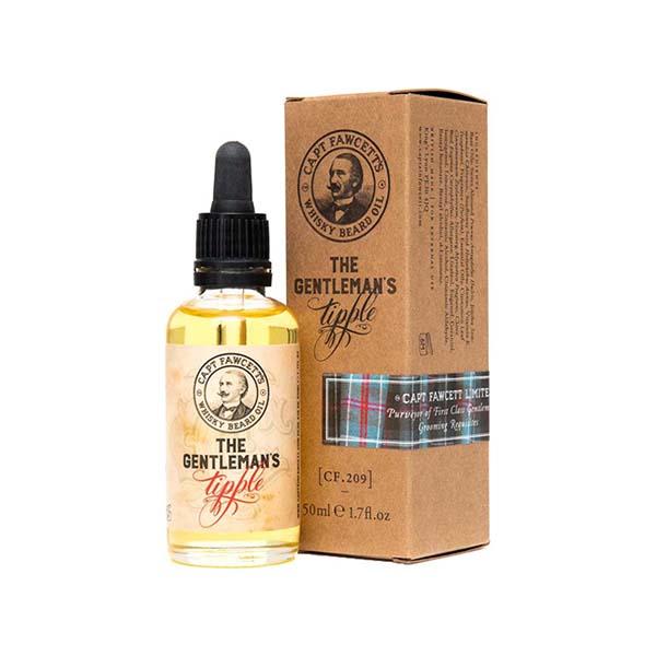 Netmeds | Captain Fawcett Gentleman's Tipple Whisky Beard Oil Travel Sized 50 ml