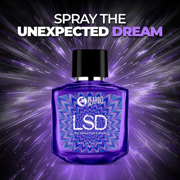 Beardo Lsd Perfume Long-Lasting Eau De Parfum For Men 100 ml - Men Perfumes (Edt/Edp)