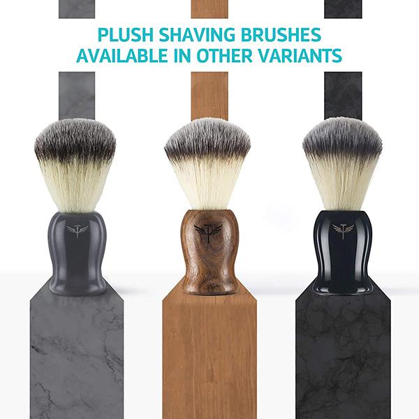 Bombay Shaving Company Shaving Brush Polished Black Handle 50 gm - Shaving Brushes