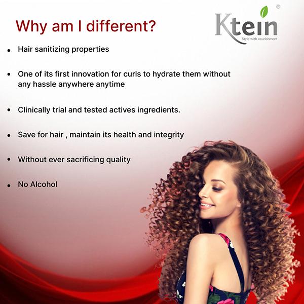 Ktein Natural 100% Plant Based Hair Detox Dry Shampoo Powder For Curly Hair 25 gm - Dry Shampoos & Conditioners