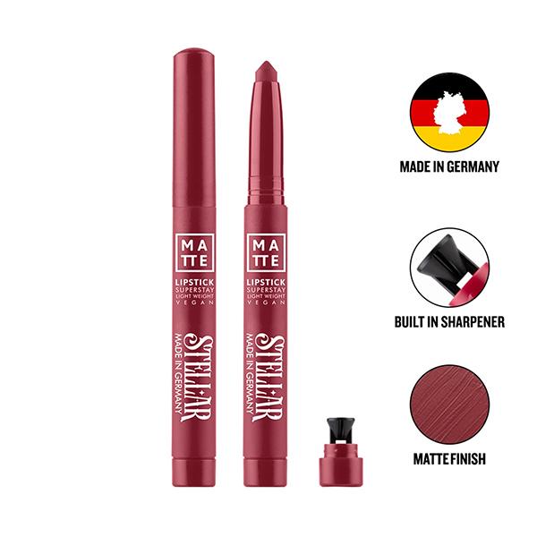 Daily Life Forever52 Stellar Matte Lipstick - Plum Kiss G403 1.4 gm - Lipsticks