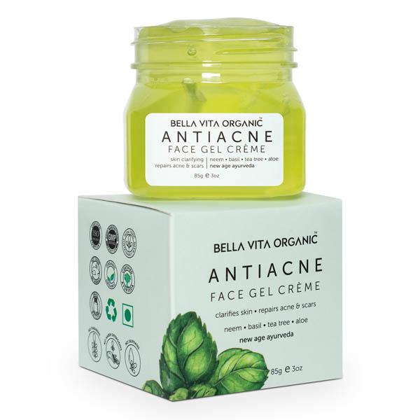 Bella Vita Organic Anti Acne, Pimple Scar Spots Removal Cream Gel 85 gm