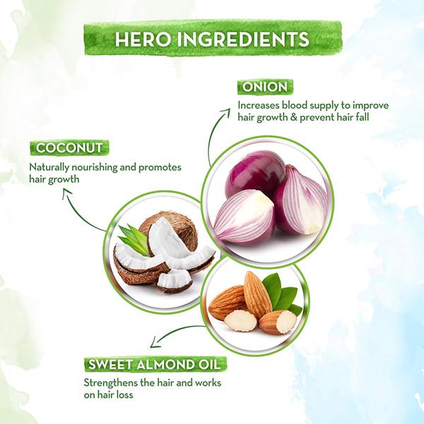 Mamaearth Onion Conditioner for Hair Fall Control 100 ml - Conditioners