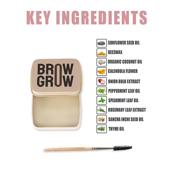 Indulgeo Essentials Brow Grow - For Fuller Brows 20 gm - Eyebrow Pencils & Enhancers