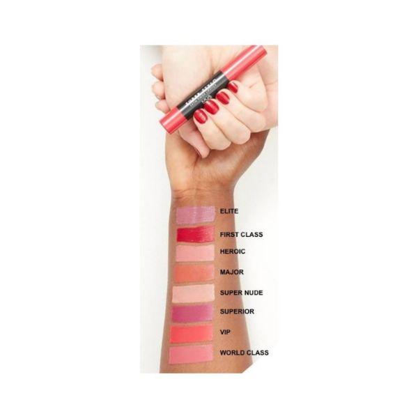 MUA Lip Super Stylo Satin Finish Lipstick - Major 2gm - Lipsticks