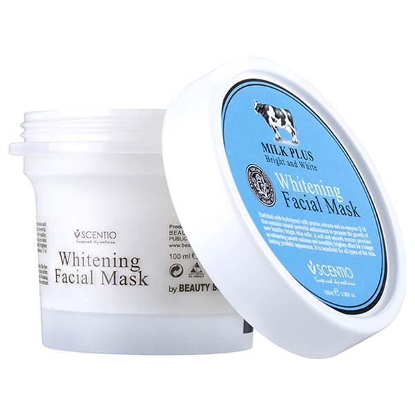 Scentio Milk Plus Organic Whitening Facial Mask 100 ml