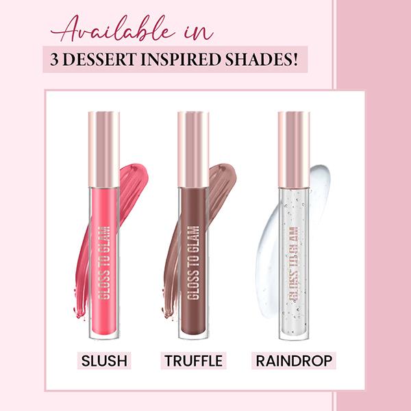 Tnw The Natural Wash Gloss To Glam Nourishing Lip Gloss-Slush, Clear, Pink 3 ml - Lip Glosses