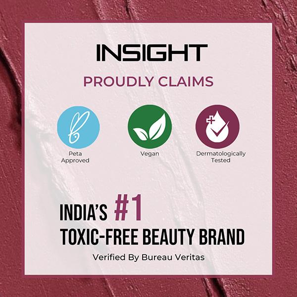 Insight Cosmetics Smudge Free Lip Mud - Stormy 3.5 ml - Liquid Lipsticks