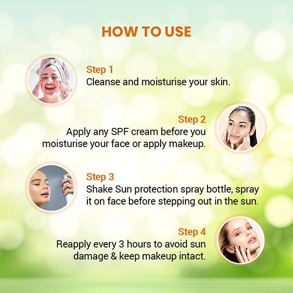 Riyo Herbs Sun Protection SPF 50 Spray 100 ml - Body Sunscreen