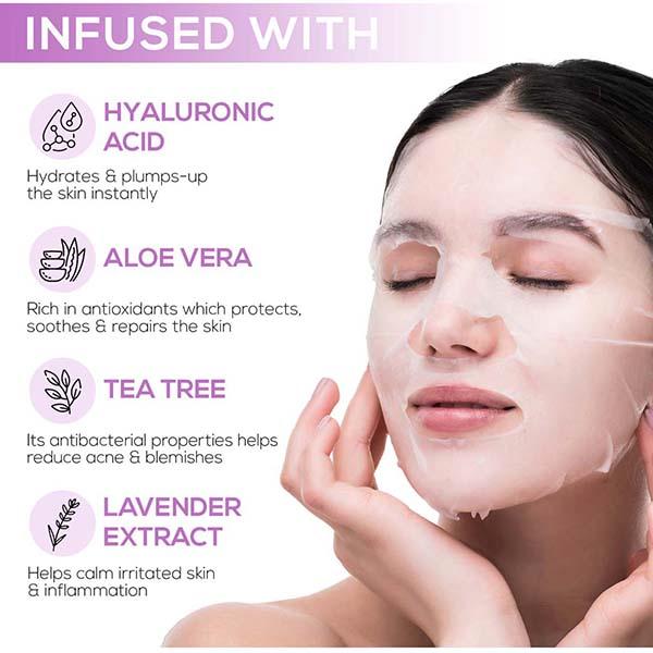 Renee Hyaluronic Acid and Aloe Sheet Mask 20 ml - Sheet Masks